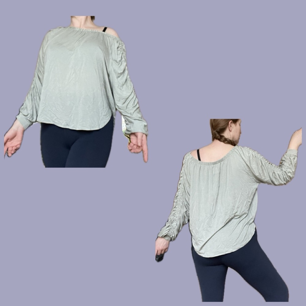 FREE PEOPLE Care FP Serenade Tee / Springdust - Picture 2 of 10